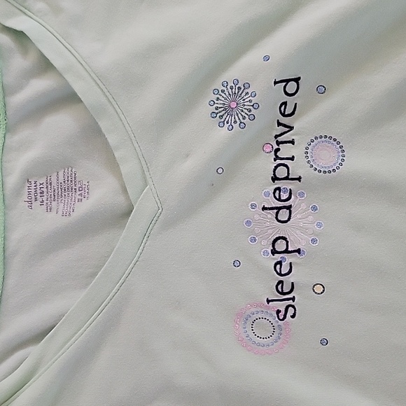 Womens Pajamas Adonna Size 1X - Picture 2 of 5